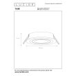 LUCIDE TUBE 22954/01/12 LAMPA SUFITOWA - OCZKA
