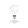 AZZARDO LIN-1611-6W-WH / AZ2067 Mil (white) Lampa sufitowa