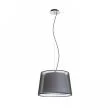 RENDL R12483 ESPLANADE wisząca czarna/biała chrom 230V E27 42W