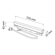 ANTIGO Zasilacz wpinany 100W (system Komatsu) - Czarny 6635