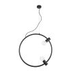 AZZARDO AZ3353 ORSOLA BLACK DECORATIVE PENDANT BLACK