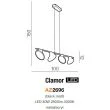 AZZARDO AZ2696 Clamor (black)