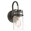 ELSTEAD Brinley KL-BRINLEY1-OZ 1 Light Wall Light - Olde Bronze