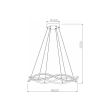 REALITY 343601-30 Amira lampa wisząca LED