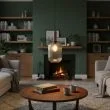 WYPRZEDAŻ ITALUX PND-5588-1L-BRO+AMB Antiola - Lampa wisząca