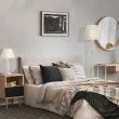 MAYTONI ARM247-11-G Elegant Grace Floor Lamp White with Gold