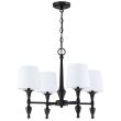 COSMOLIGHT Lampa wisząca AUSTIN P04166BK-WH