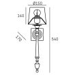 COSMOLIGHT Kinkiet AUSTIN W01265AU-WH