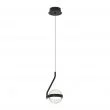 AZZARDO AZ7196 ASTRID 1 PENDANT BK