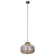 Step into Design 9969P/B amber Lampa wisząca BOOM LED bursztynowo złota 35 cm