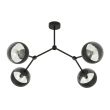 EMIBIG 1135/4 LAMPA SUFITOWA SPACE 4 BLACK/STRIPE