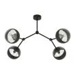 EMIBIG 1135/4 LAMPA SUFITOWA SPACE 4 BLACK/STRIPE