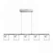 RENDL R11678 ESTRA V wisząca biała szkło przezroczyste 230V LED 5x5W 3000K