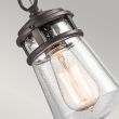 ELSTEAD Lyndon KL-LYNDON8-S-AZ 1 Light Small Chain Lantern - Architectural Bronze