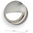 DAR AKO3268 AKOS W/LT ALUMINIUM EYELID IP65 LED