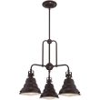 ELSTEAD EAST VALE QZ/EASTVALE3 3Lt Chandelier