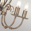 ELSTEAD ARTISAN ART5 AGD BRASS 5Lt Chandelier/Semi-Flush