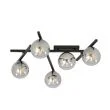 EMIBIG 1104/5 LAMPA SUFITOWA SMART 5 BLACK/GRAFIT