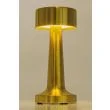 King Home LEE.GOLD Lampa biurkowa LEE złota - wbudowana bateria, LED