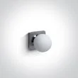 WYPRZEDAŻ ONE LIGHT 60107A/C Plesio chromowana oprawa łazienkowa z oprawką G9 28W IP44