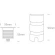 ONE LIGHT 69056A/W Malta aluminiowy wpust COB LED 3000K 3W IP67