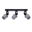 CANDELLUX 93-13378 RANDI LAMPA SUFITOWA LISTWA CZARNY MATOWY 3X15W E14 KLOSZ DYMIONY