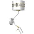 MILAGRO MLP7346 Kinkiet ULTIMO WHITE 1xE27 1x mini GU10