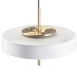 Step into Design MP8872 white Lampa wisząca ARTDECO biało - złota 35 cm