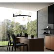 MAYTONI MOD013PL-06B Modern Ring Pendant Lamp Black