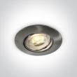 ONE LIGHT 11103A/MC Mitsero wpust z oprawką GU4 MR11 matowy chrom