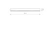 NOWODVORSKI STRAIGHT CEILING LED M 7553 lampa wewnętrzna sufitowa plafon