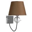 CANDELLUX 21-29539 TESORO KINKIET 1X40W E14 BRĄZOWY
