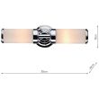 DAR CEN0950 CENTURY DWB POL CHR IP44