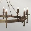 ELSTEAD CROMWELL CW8 OLD BRZ 8Lt Chandelier