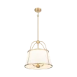 COSMOLIGHT Lampa wisząca SAVANNAH P03538BR-WH
