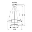 CANDELLUX 32-64769 LUNE ZWIS 50 OKRĄGŁY