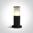 ONE LIGHT 67100/B Lauria 2 czarna lampa ogrodowa 20W E27 IP54
