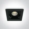 ONE LIGHT 50102B/B/W Merihas czarny wpust LED 4000K 2W