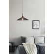 CANDELLUX 50101203 LAMPA WISZACA KIRUNA L 1 CZARNY 110x50x50