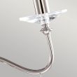 ELSTEAD FINSBURY PARK FP3 POL NICKEL 3Lt Chandelier/Semi-Flush