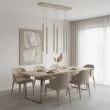 EMIBIG 1646/6 SELTER 6 MOKKA LAMPA WISZĄCA