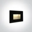 ONE LIGHT 68076/B/W Levidi szklany wpust ścienny SMD LED 3000K 4W IP65 AC LED