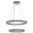 CANDELLUX 31-32515 LORDS ZWIS 42 OKRĄGŁY PODWÓJNY 24W LED CHROM