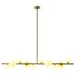 Step into Design MP0097-10 Lampa wisząca MILKY DROP złota 120 cm