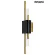 MOOSEE MSE010100358 MOOSEE lampa ścienna EVANS czarna / złota