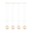 EMIBIG 1117/4 LAMPA WISZĄCA GLAM 4 WHITE/MIODOWY