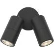 DAR ORT0922 ORTEGA 2LT W/LT BLACK ADJUSTABLE IP65