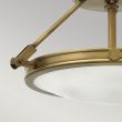 ELSTEAD Collier HK-COLLIER-SF-S 3 Light Semi-Flush