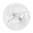 ELSTEAD Marblehead QZ-MARBLEHEAD-F-WHT 2 Light Flush Mount