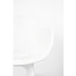 KING HOME KH010100213 Krzesło LANDI białe - polipropylen